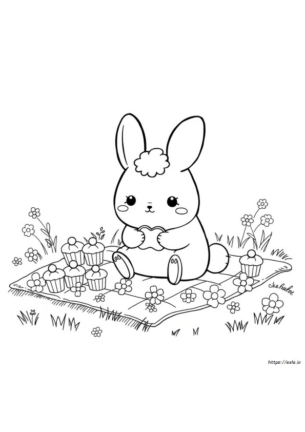 Cinnamoroll Para Colorear