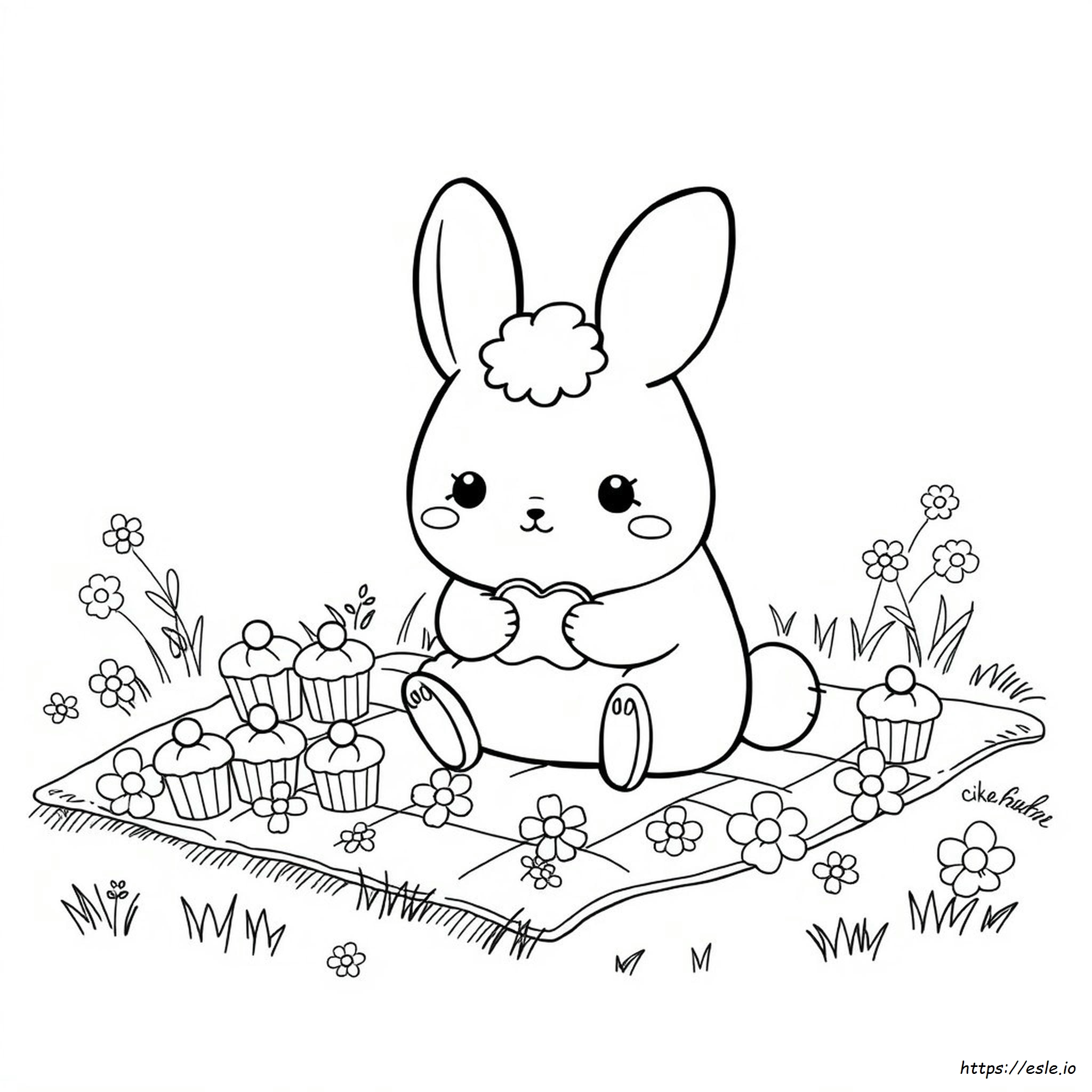 Cinnamoroll Colouring Pages