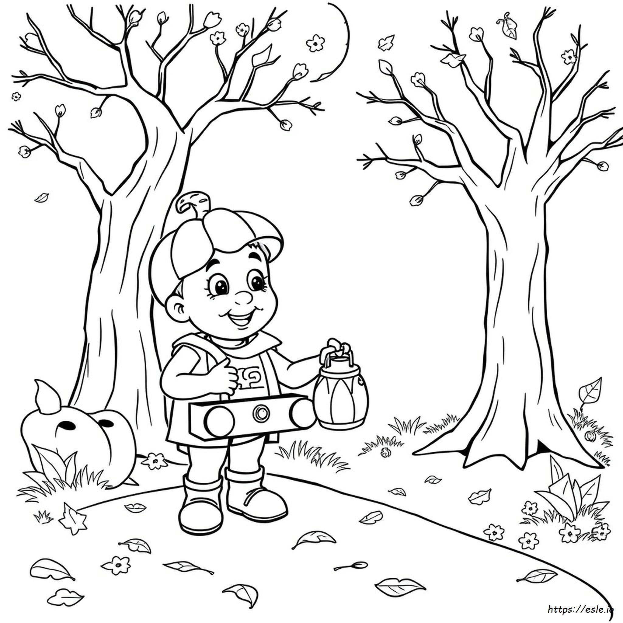 Thomas Halloween Coloring Pages