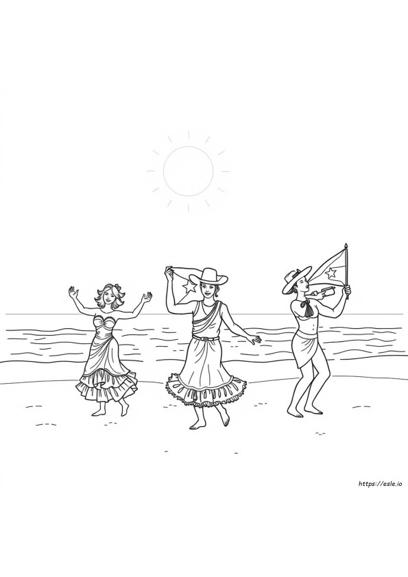 Puerto Rico Coloring Sheets