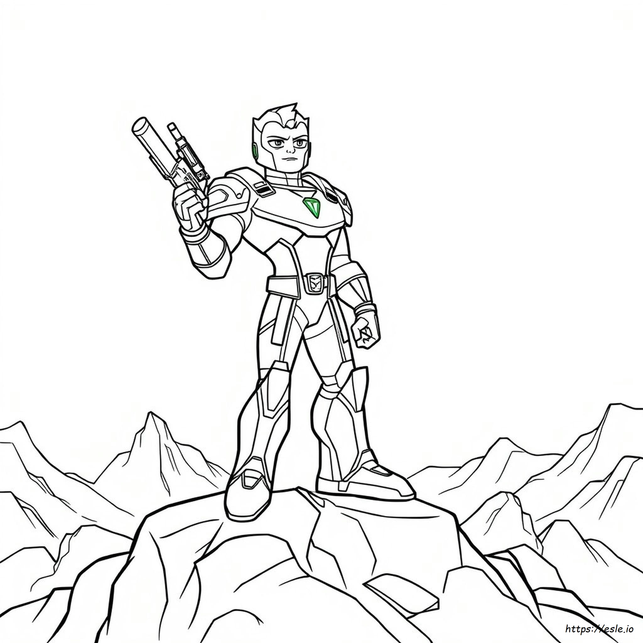 Max Steel Coloring Pages To Print
