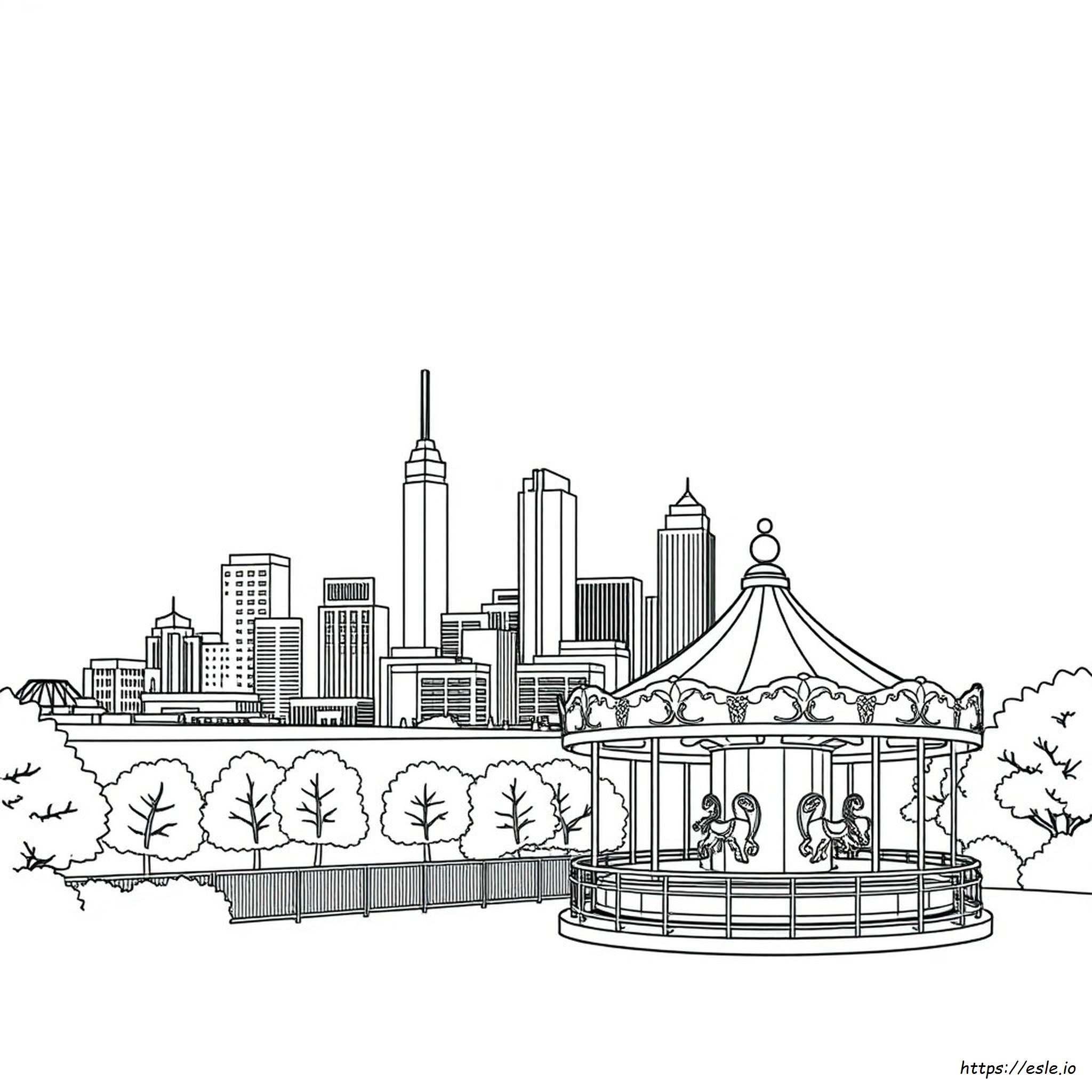 Cleveland Para Colorear