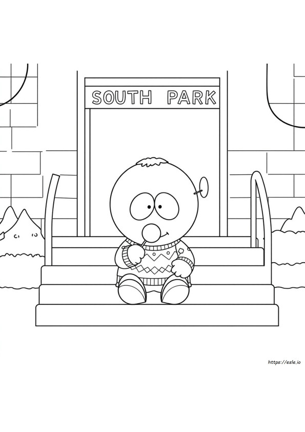 Butters South Park Boyama Sayfaları