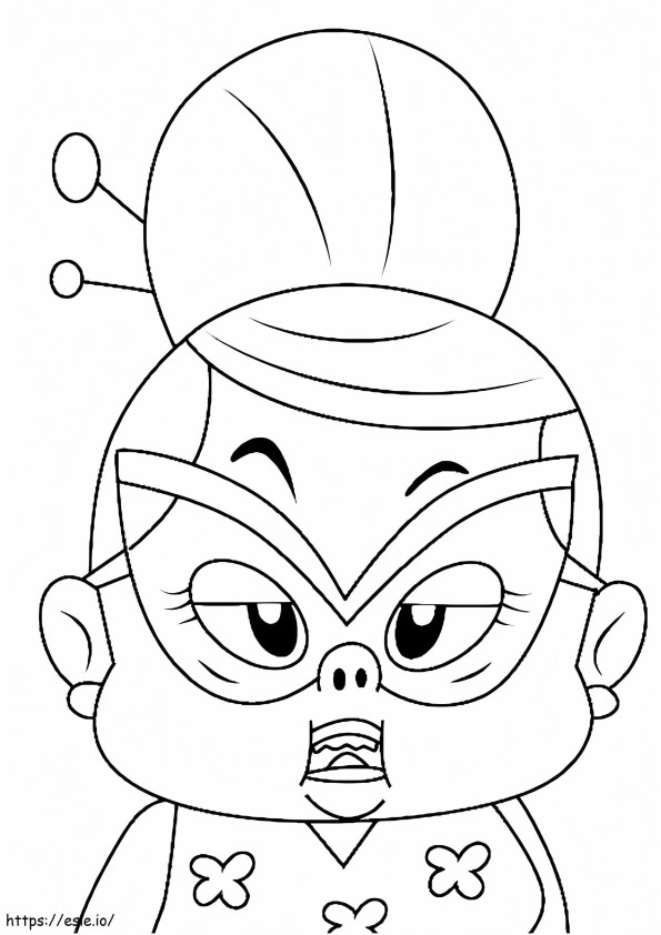 Ms. Cho From Chucks Choice coloring page