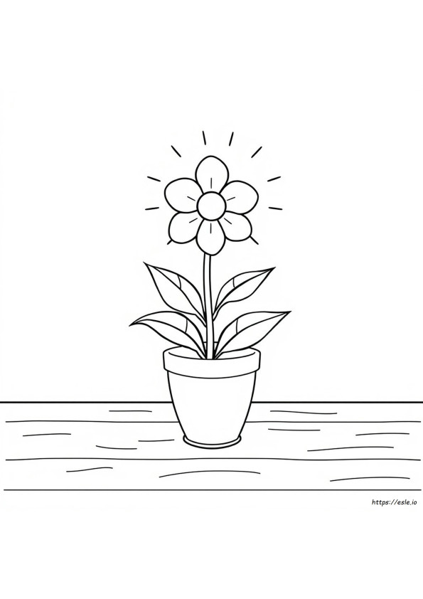 Imágenes De Flores Para Colorear