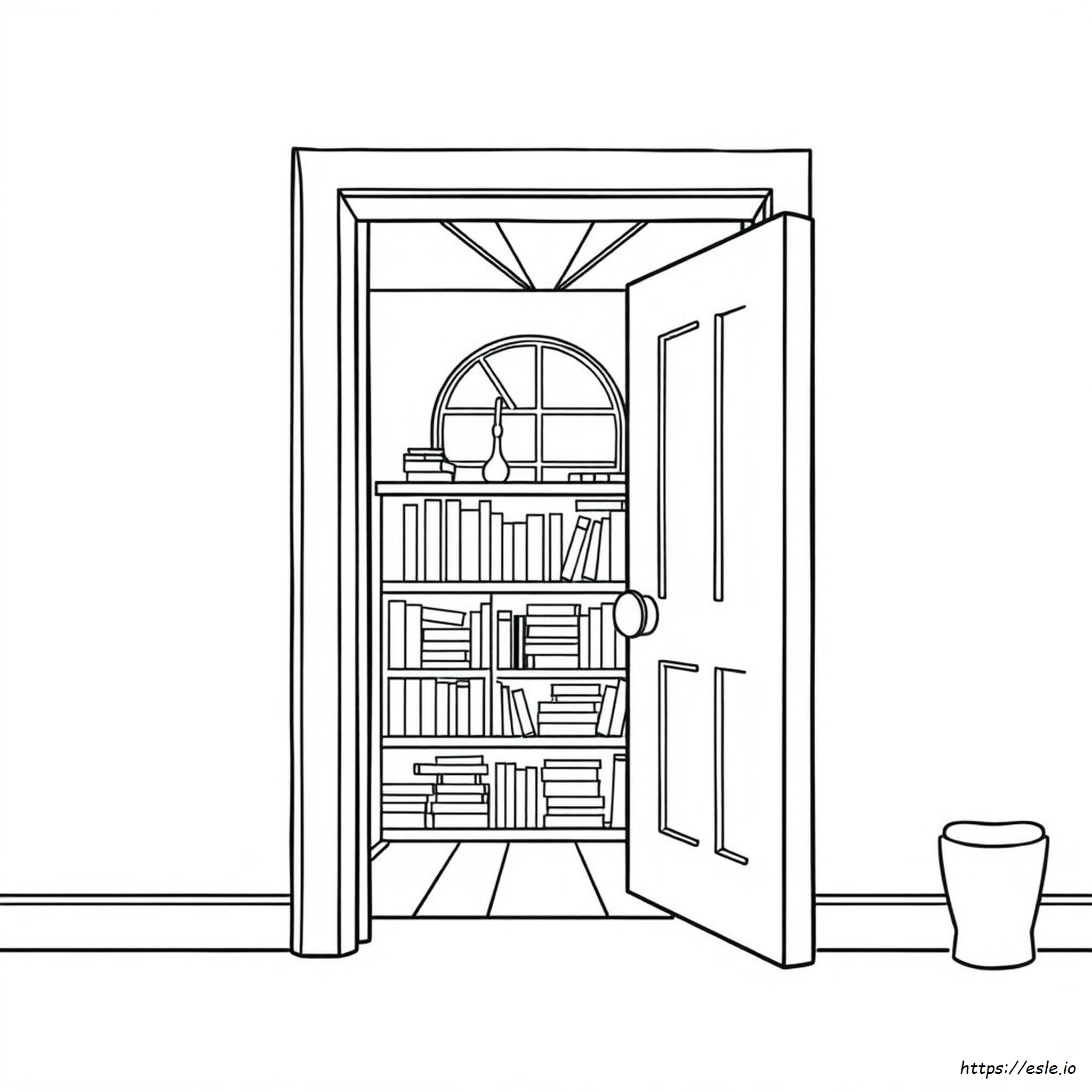 Puerta Para Colorear