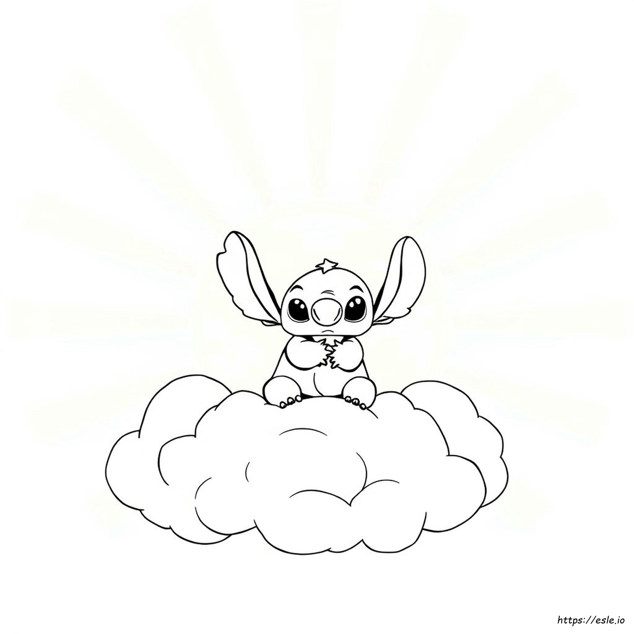 Angel Stich Coloring Pages