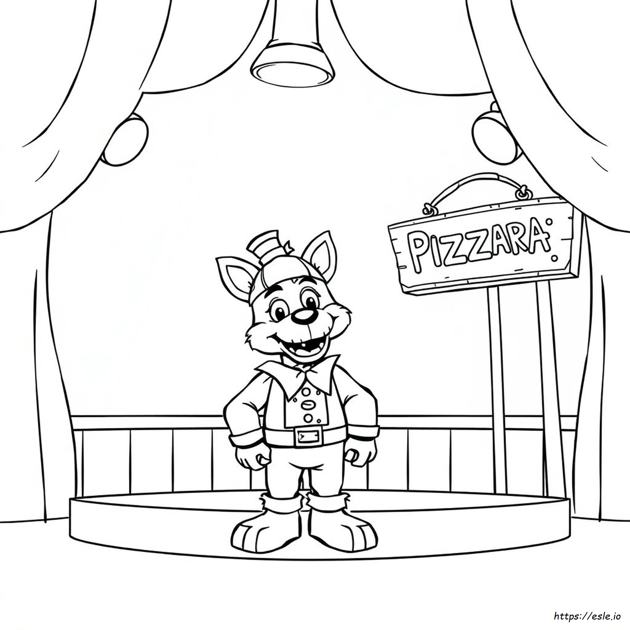 Coloring Pages Of Freddy Fazbear