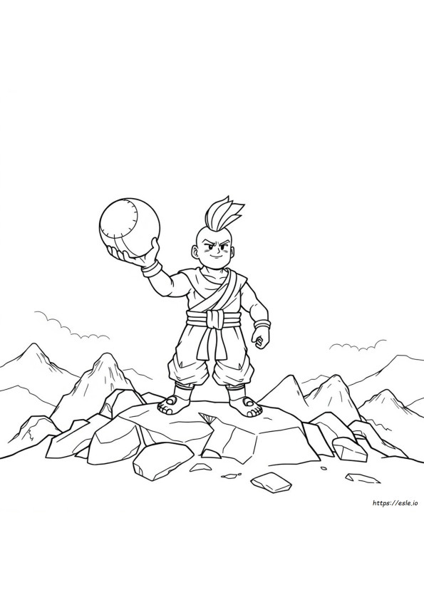Son Goku Ausmalbilder
