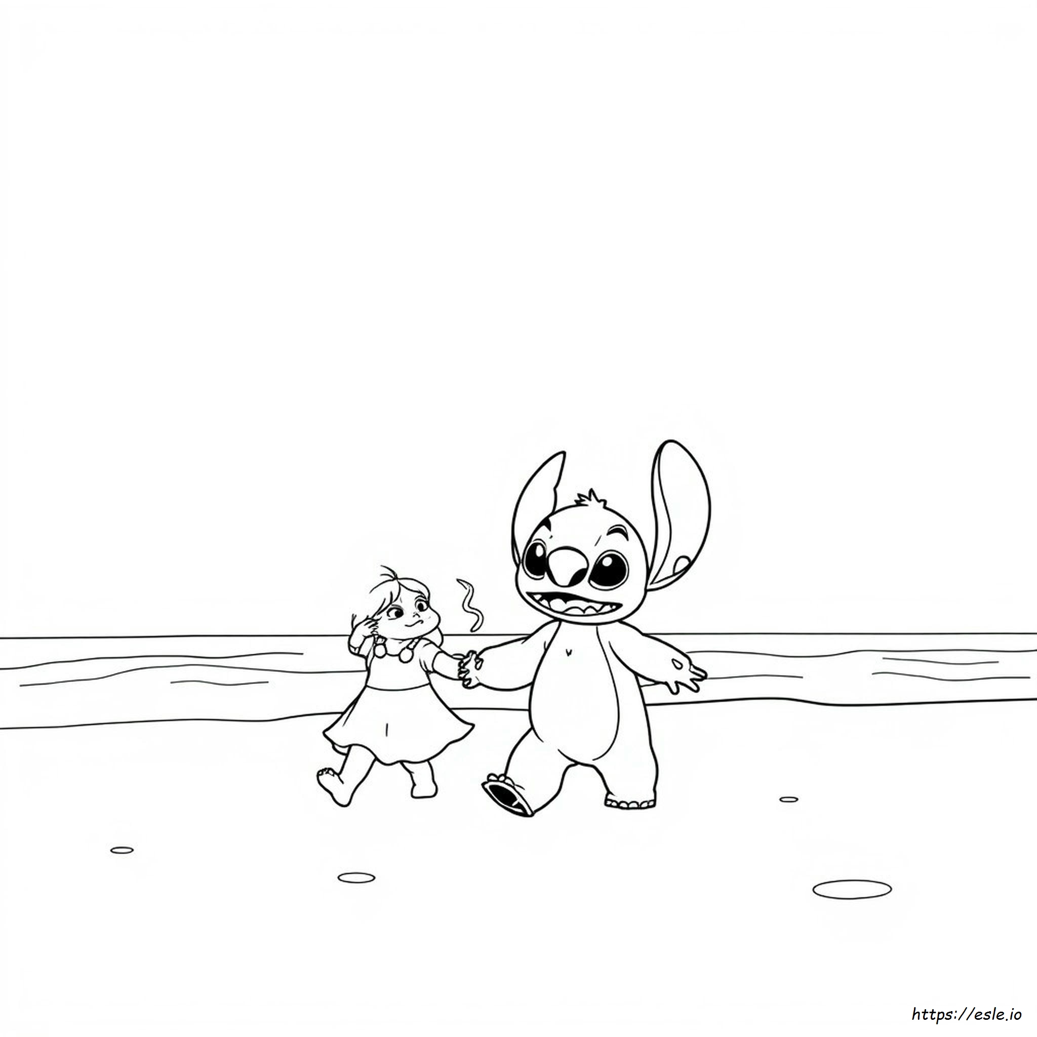 Lilo And Stitch Printable Coloring Pages