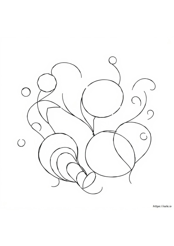 Printable Abstract Art Coloring Pages