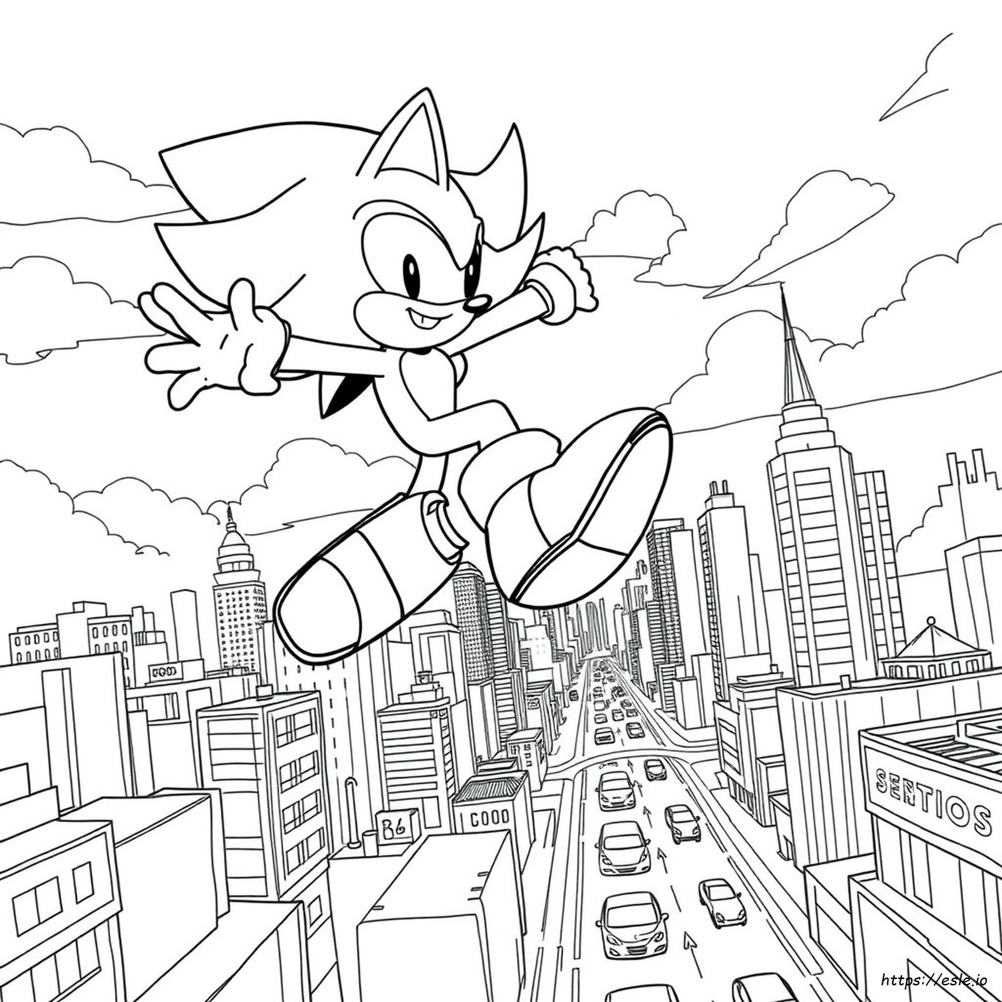 shadow the hedgehog coloring sheets – Image 7
