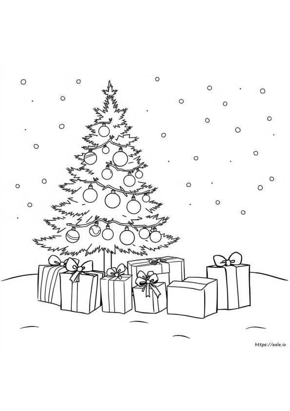 Christmas Decorations Coloring Pages Free Printable
