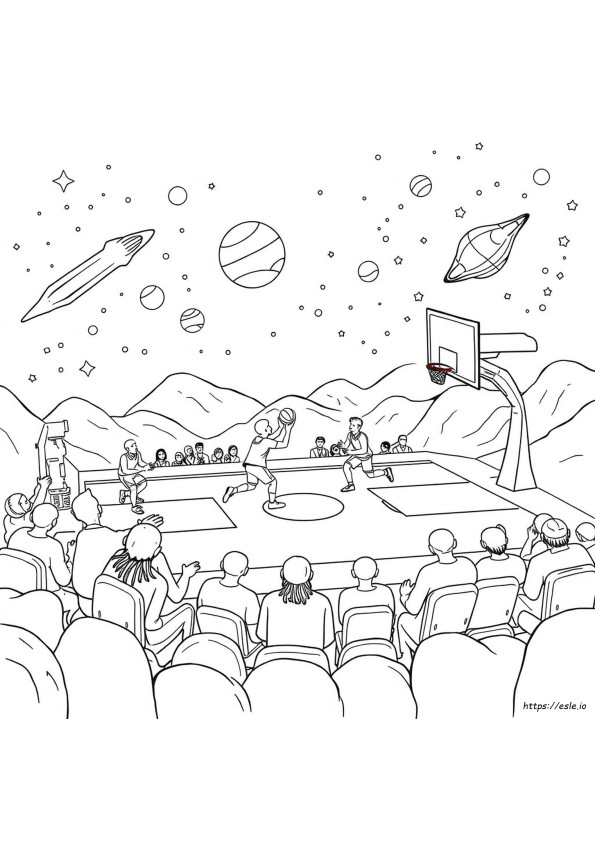 Space Jam Boyama Sayfaları