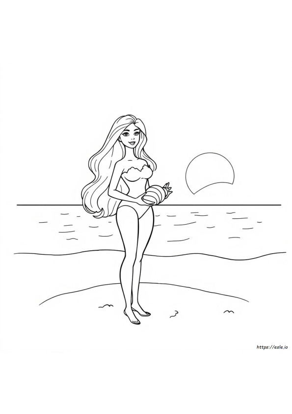 Barbie Para Colorear E Imprimir