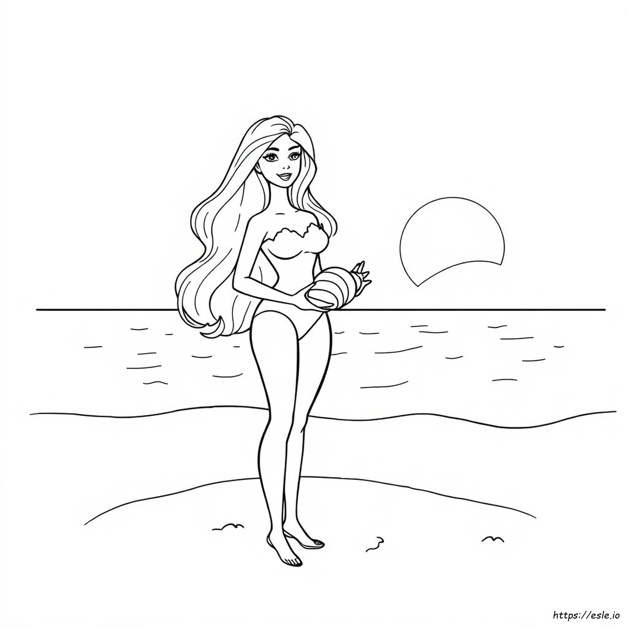 Barbie Color Print