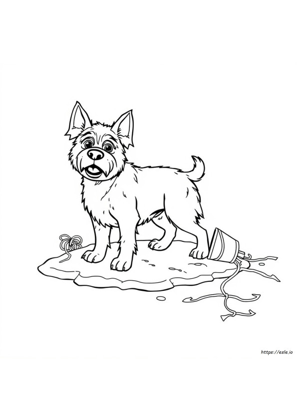 Ugly Dog Coloring Pages