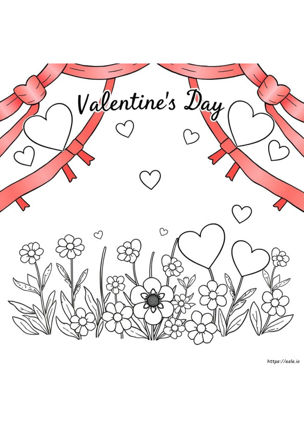 Valentines Day Coloring