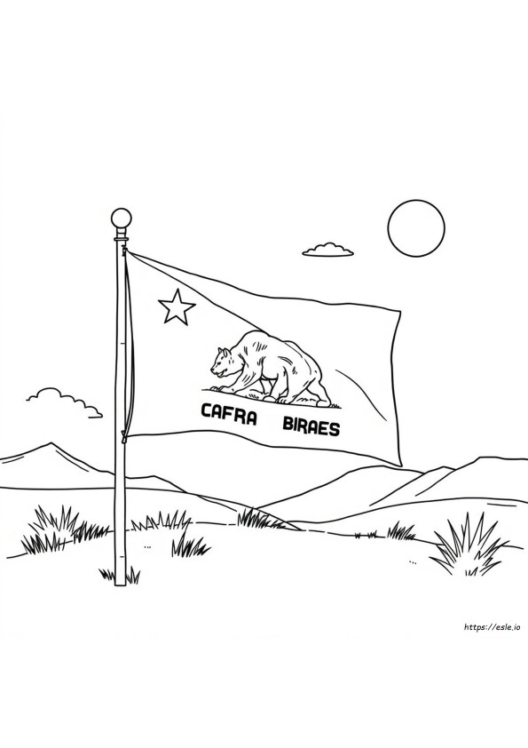 Golden State Coloring Pages