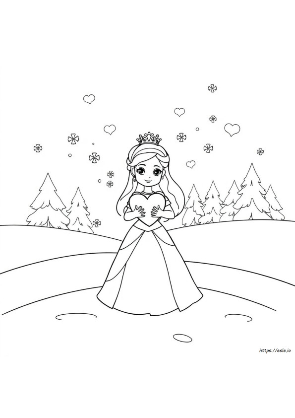 Plan	Șe De Colorat Prințesa Flurry Heart