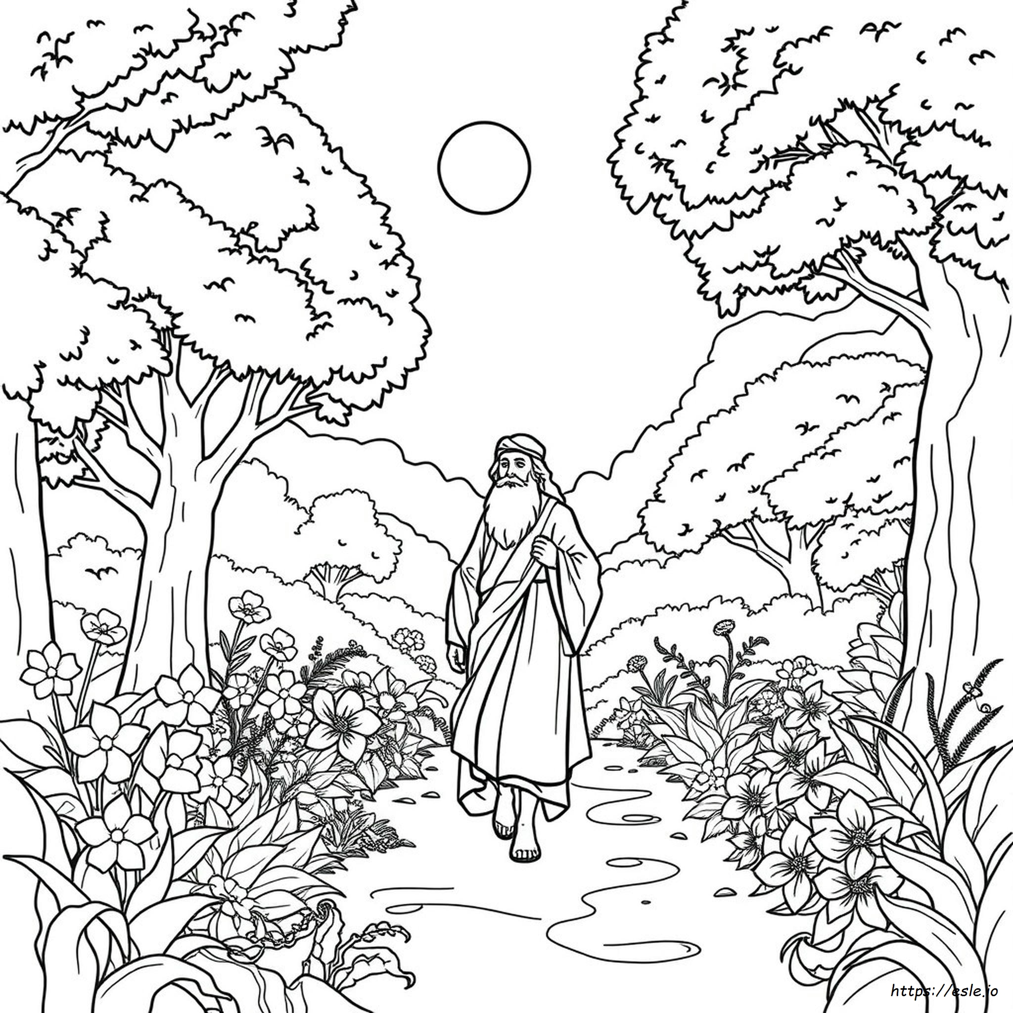 Enoch Coloring Page Lds