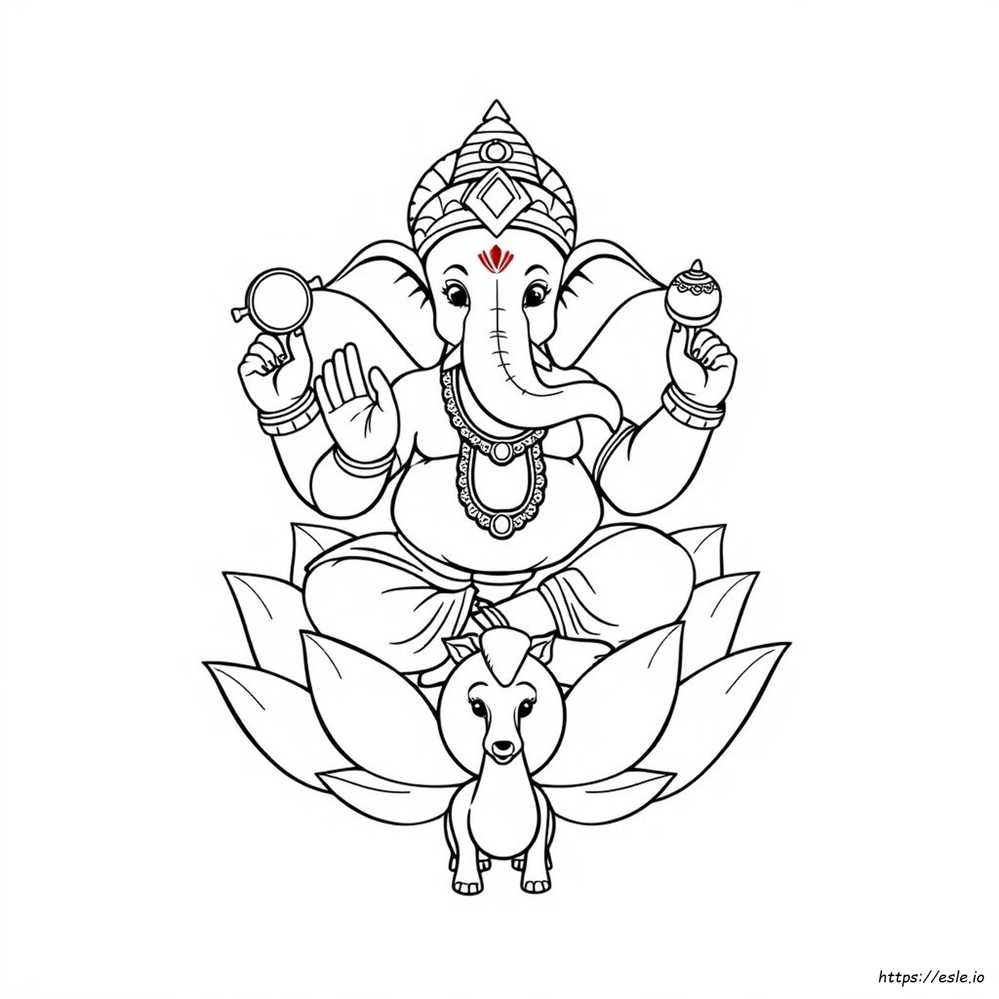 Ganesha Disegni Da Colorare Pdf Da Scaricare Gratis