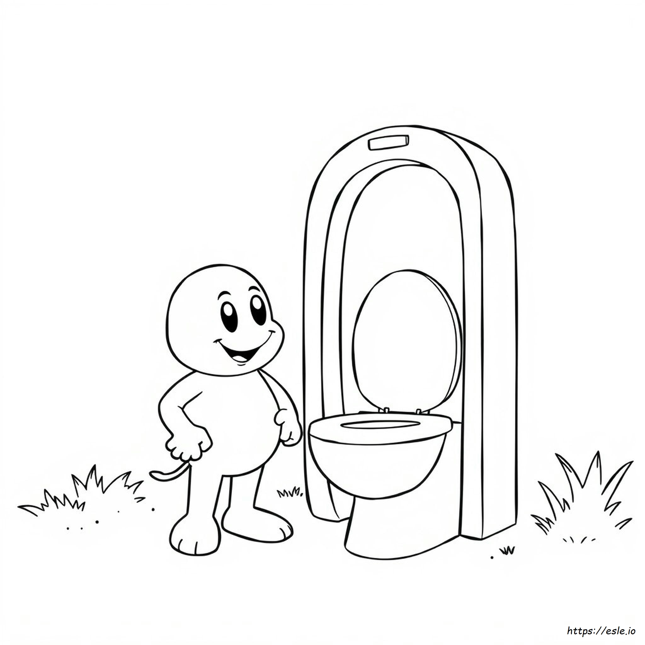Skibidi Toilet Para Colorear Pdf