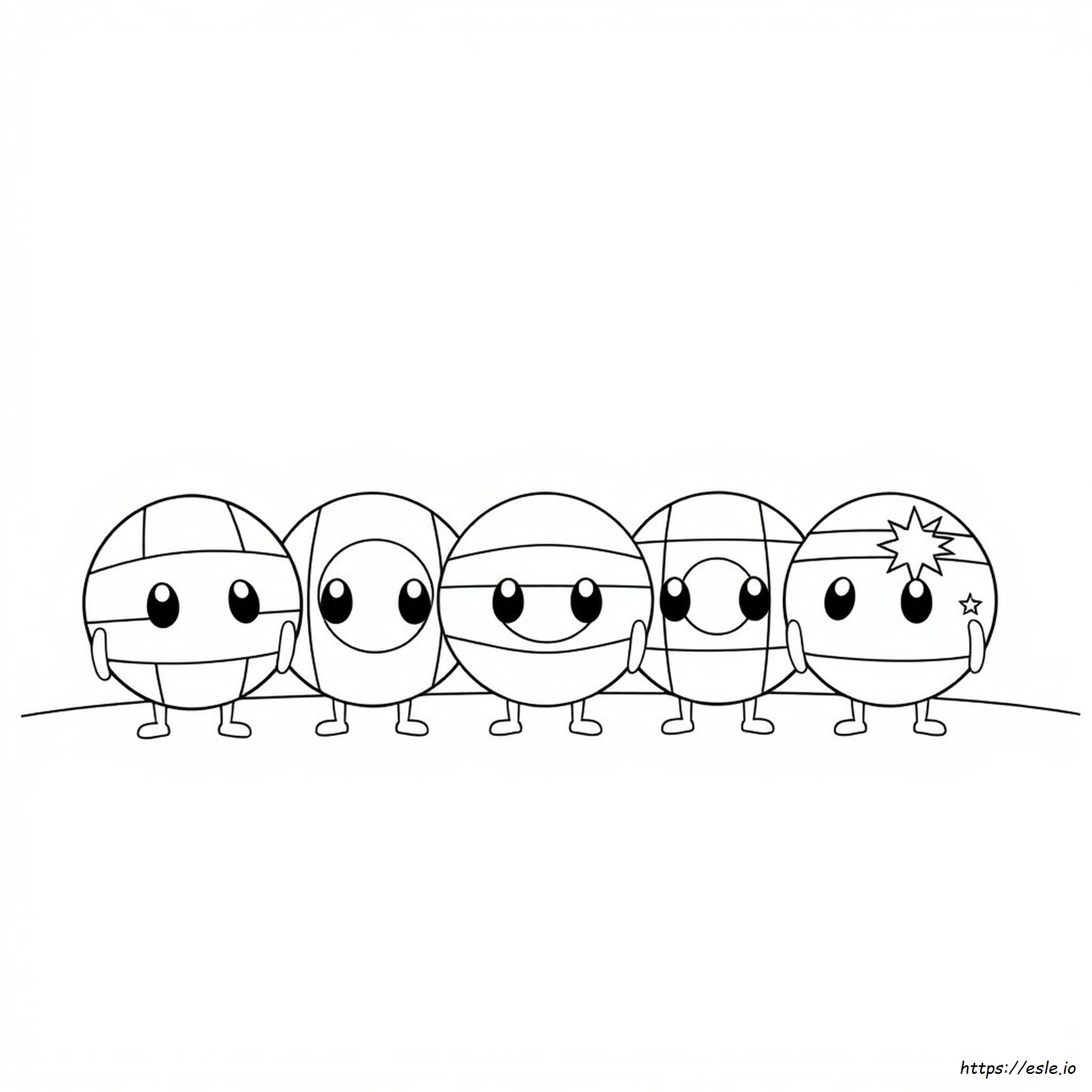 Countryballs Dibujo Para Colorear