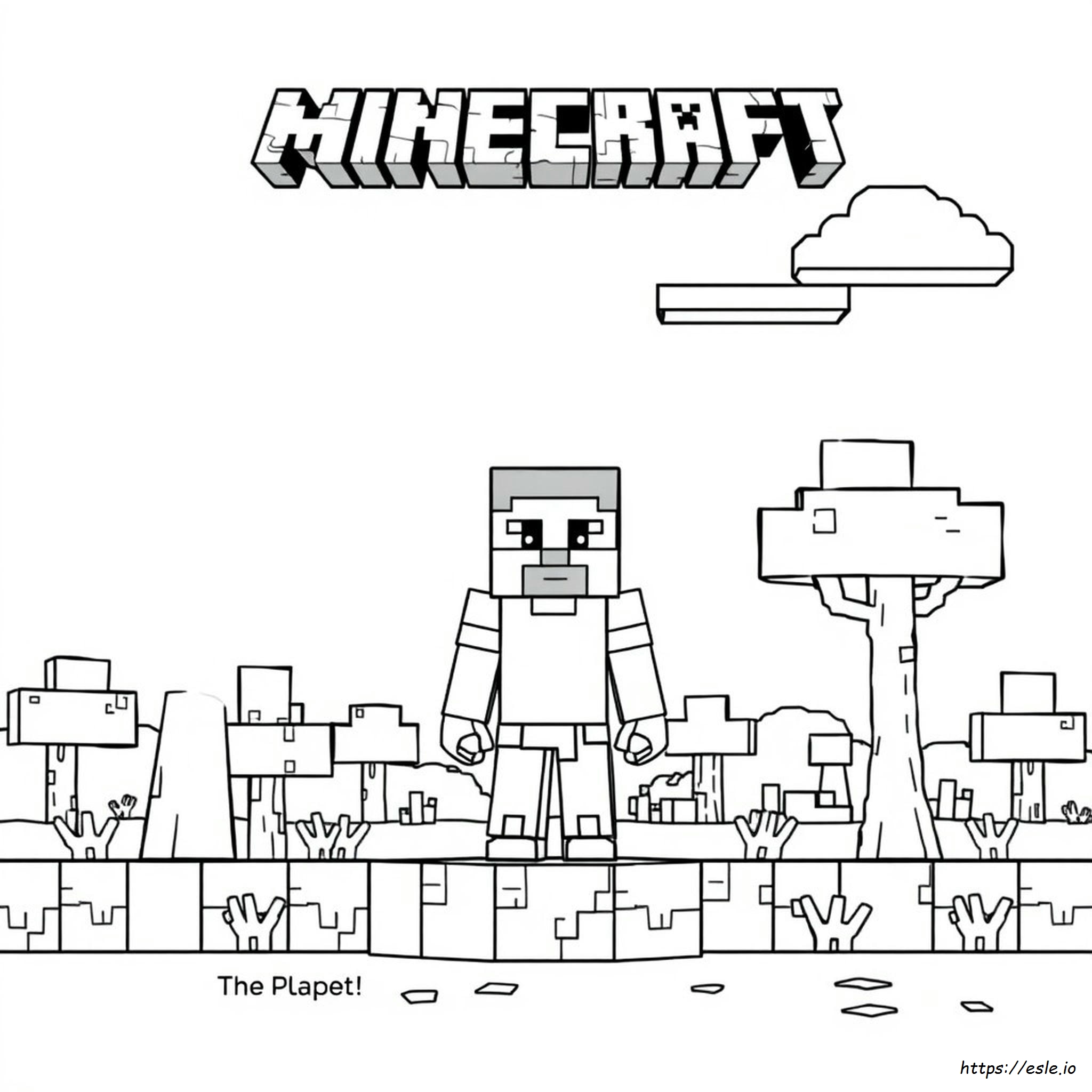 Minecraft Skins Ausmalbilder