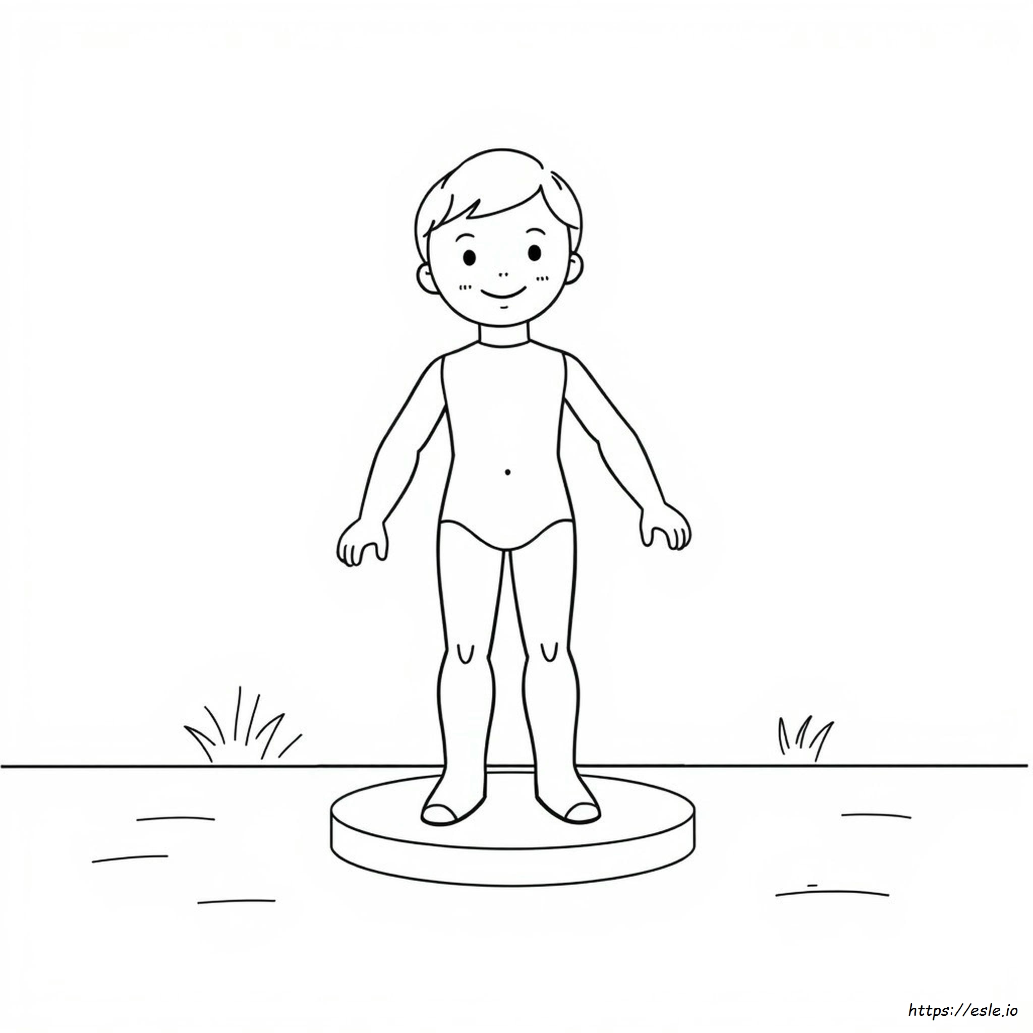 Paper Doll For Coloring