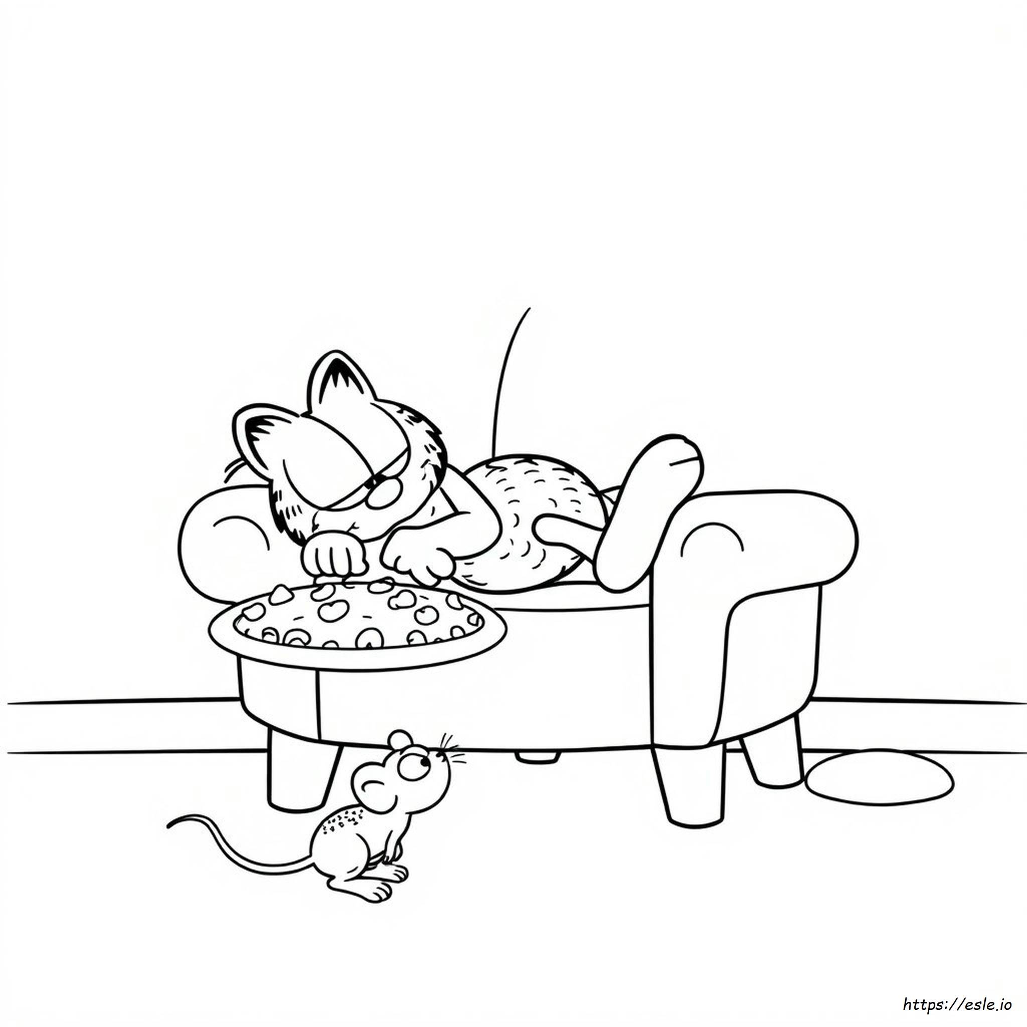 Garfield Coloring Pages
