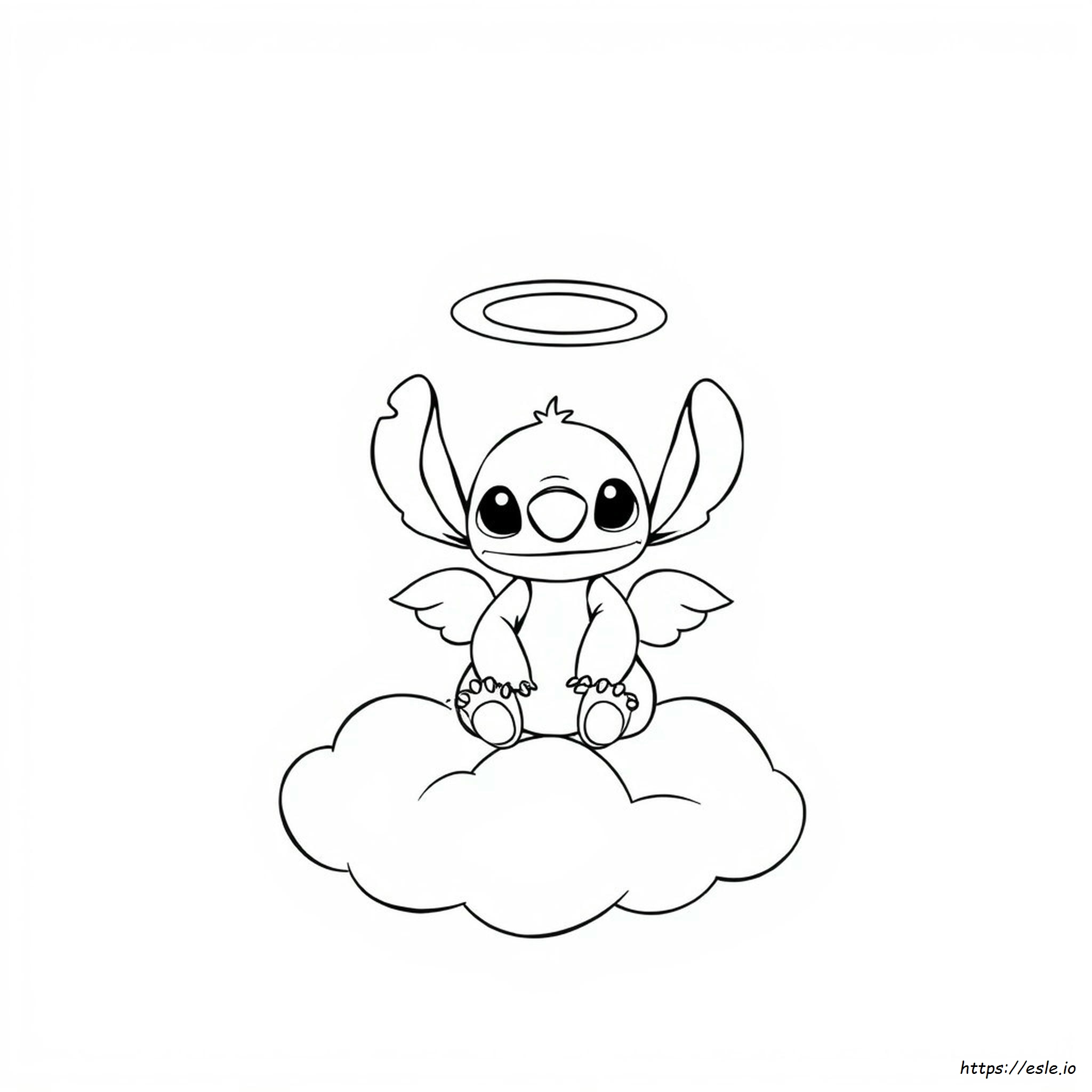 Stitch Und Angel Ausmalbild