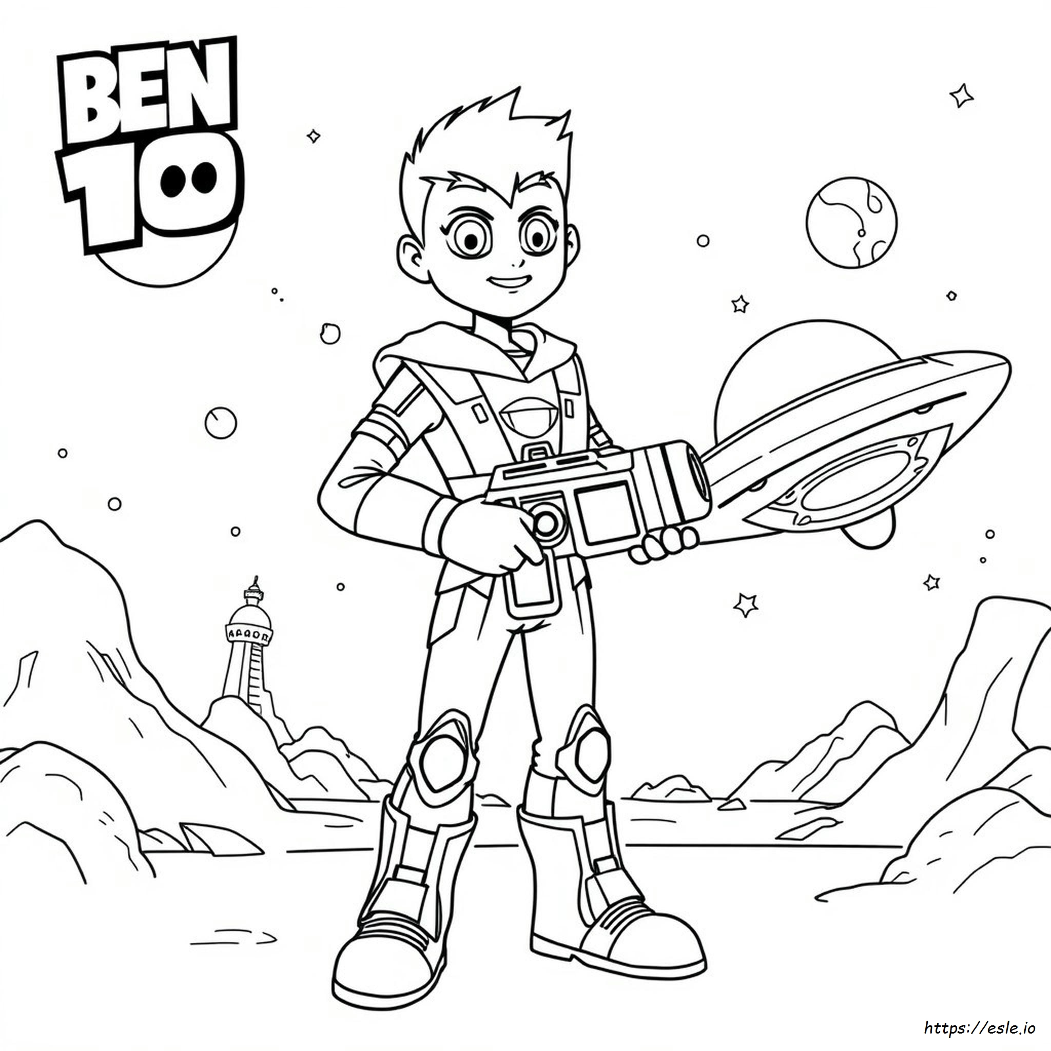 Ben 10 Drawing For Colouring