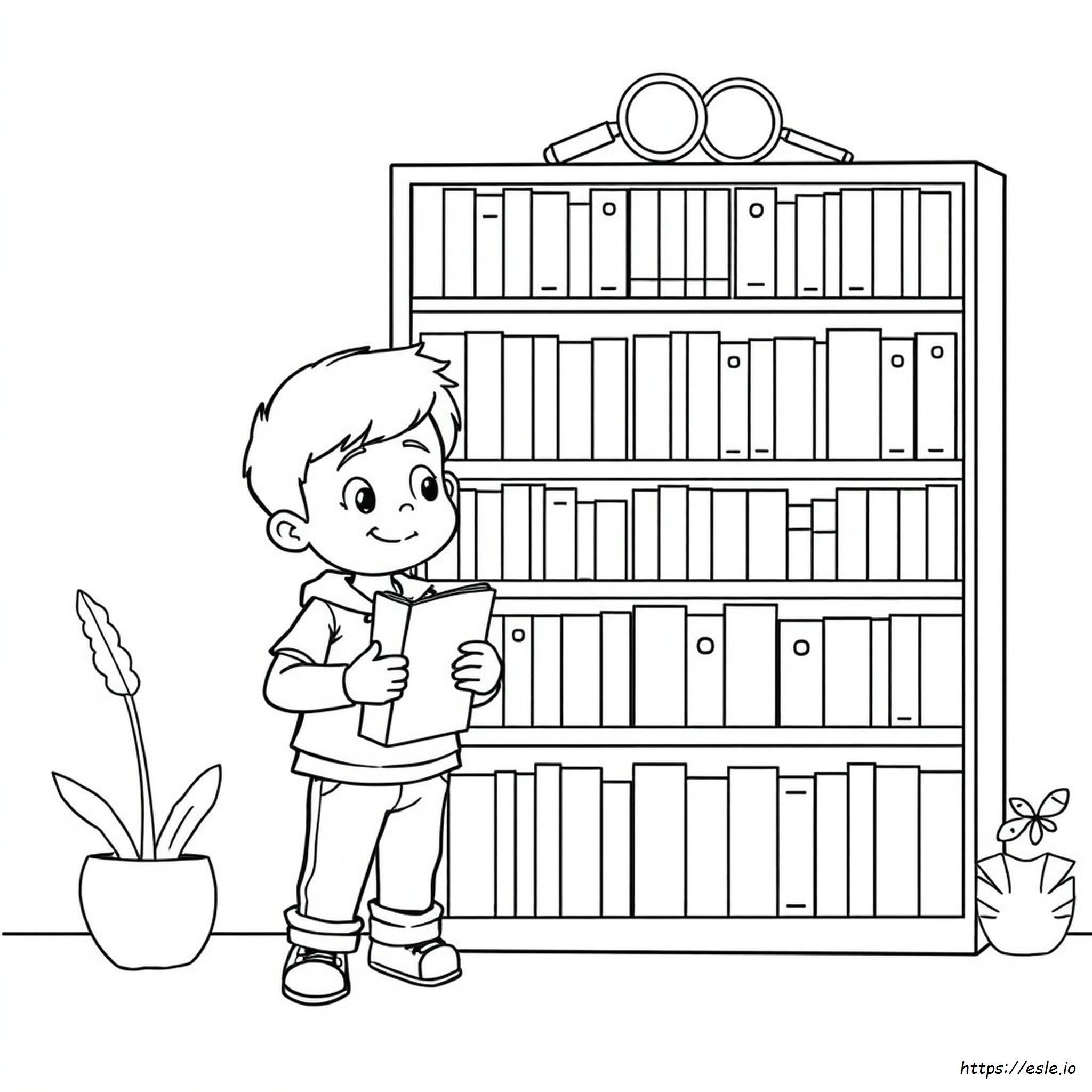 Coloring Pages Reading Log Book Tracking Bookshelf Free