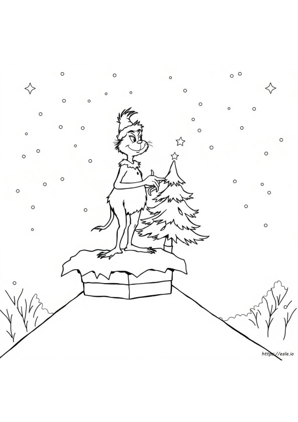 Coloriages De Noël Grinch Pour Adultes