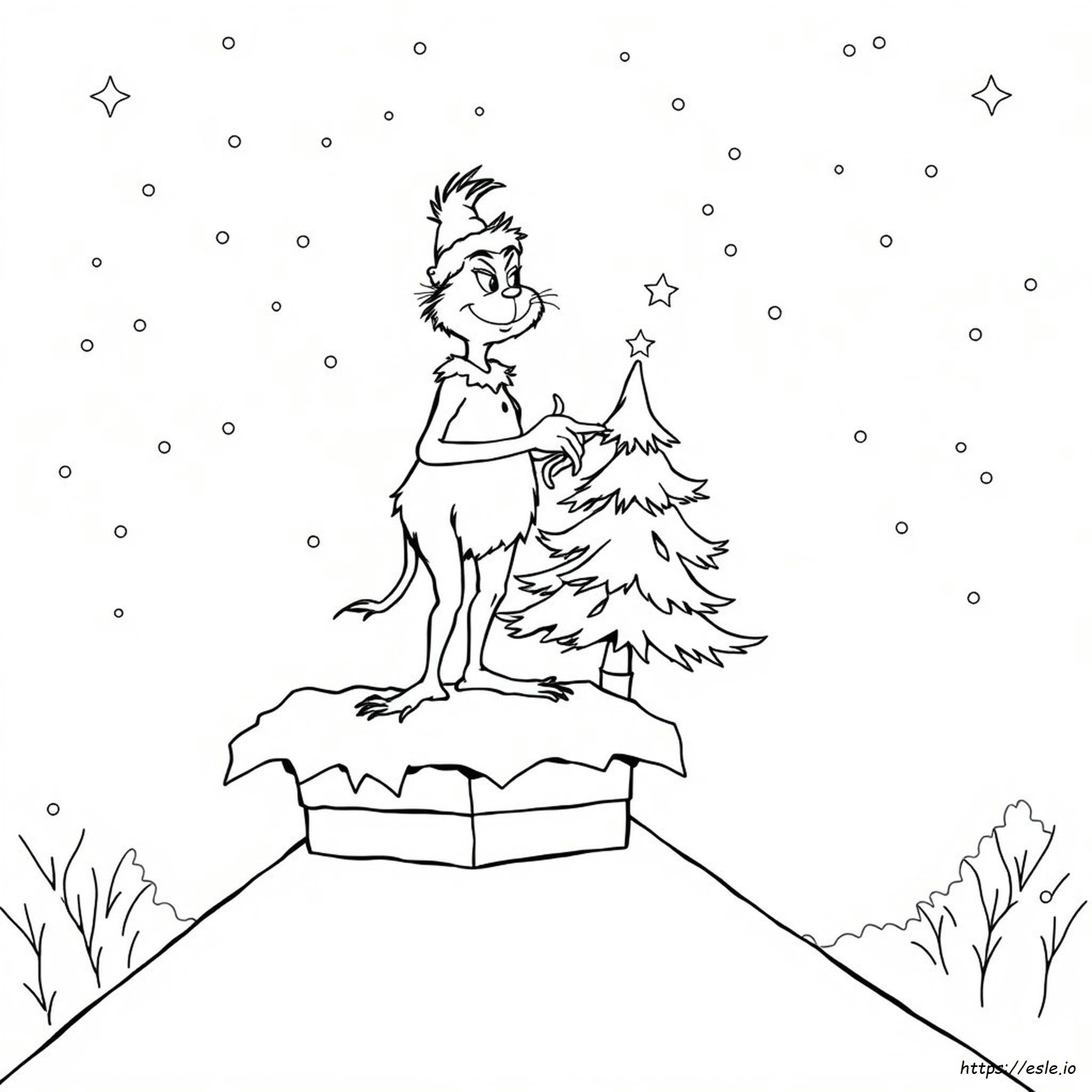 Christmas Coloring Pages For Adults Grinch
