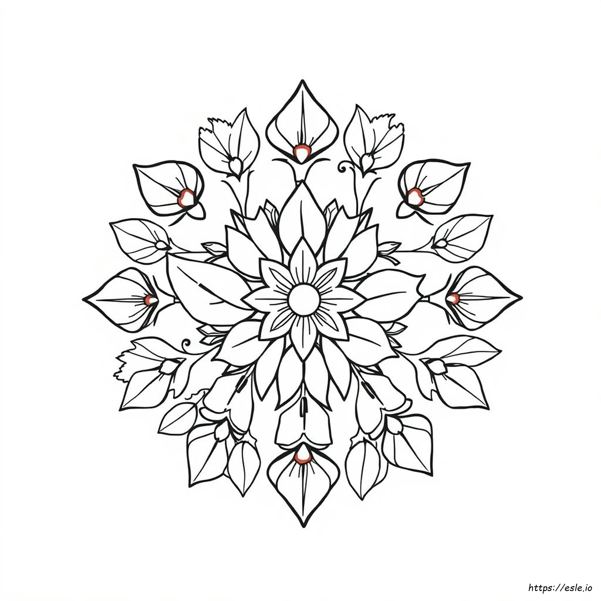 Nature Mandalas Coloring Book