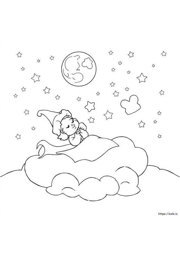 サンドマン 塗り絵