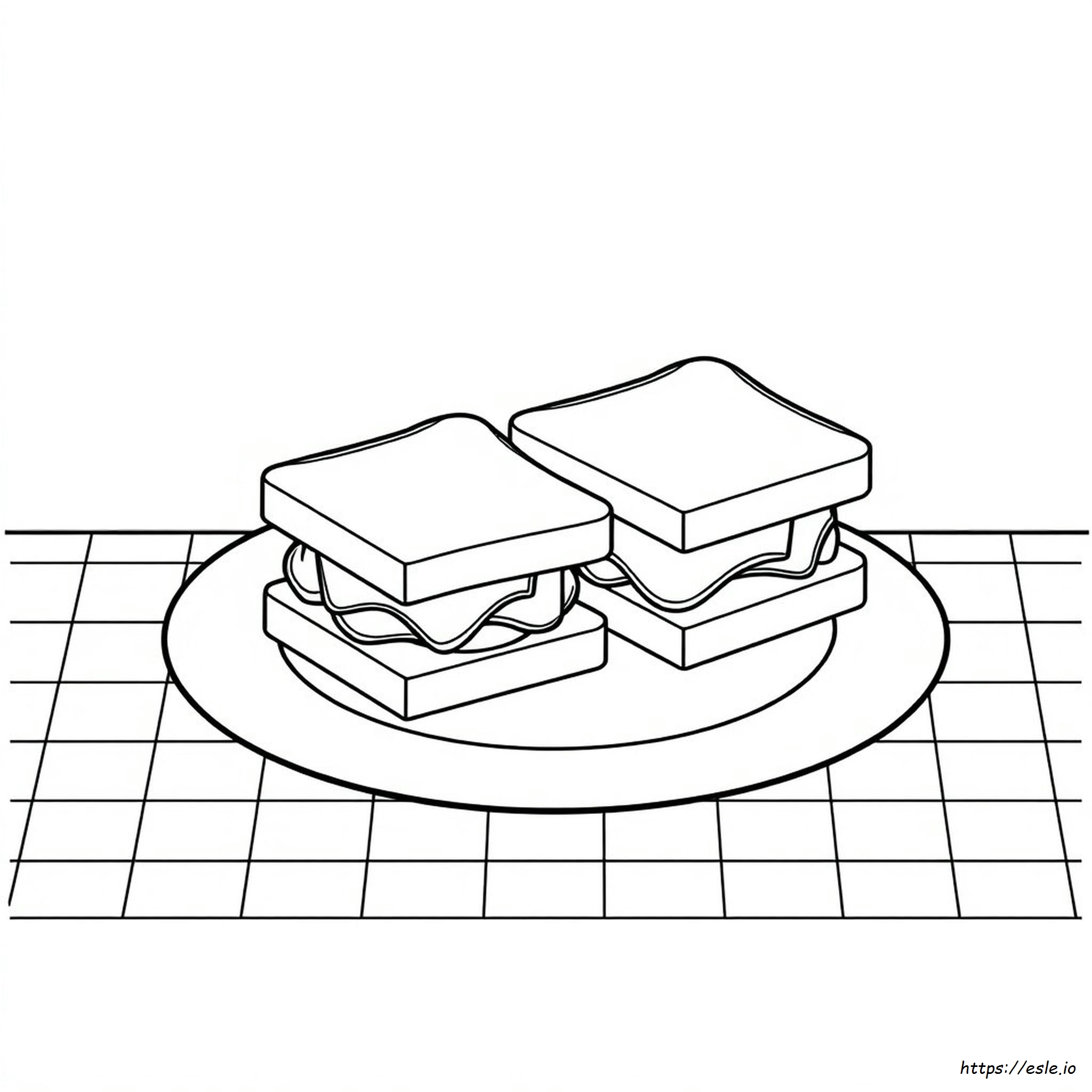 Pb&J Ausmalbilder