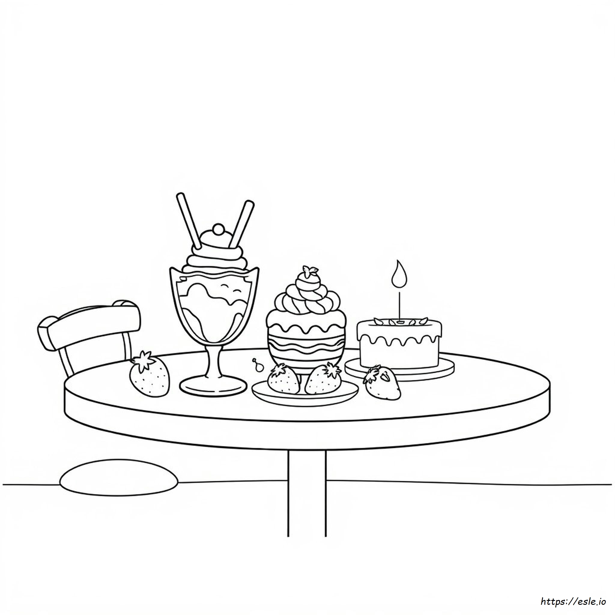 Food Coloring Pages To Print