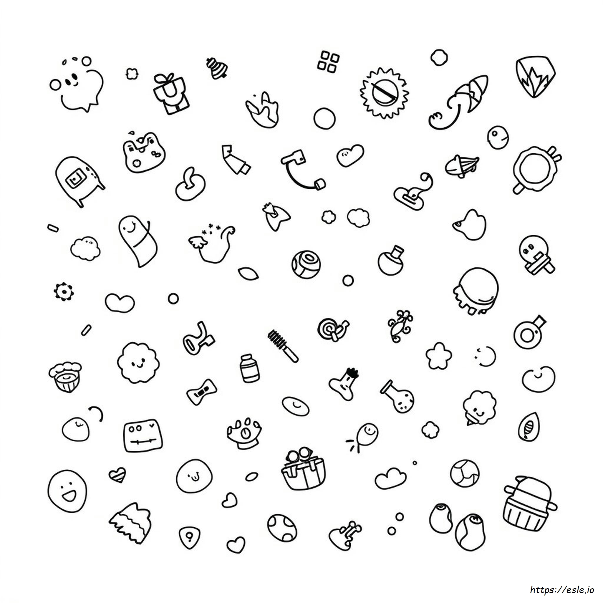 Doodles Zum Ausmalen