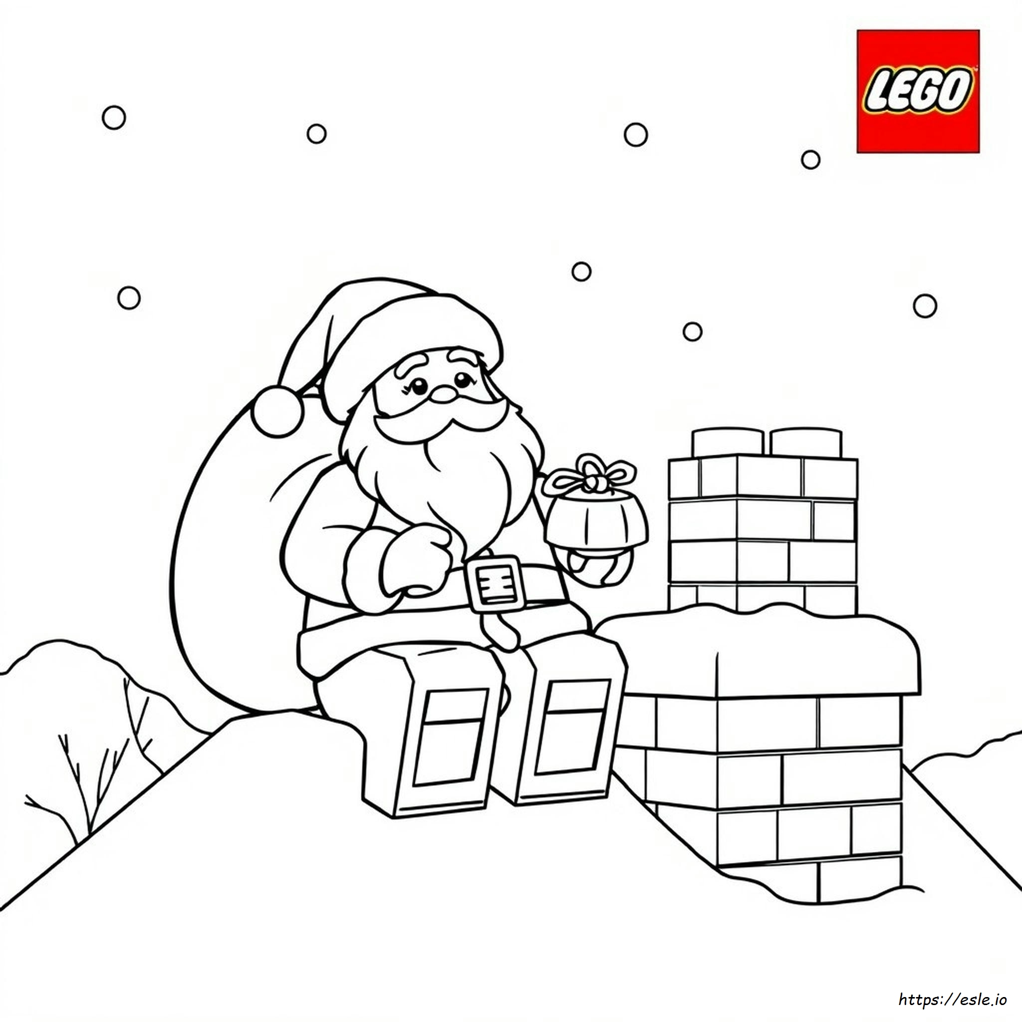 Lego Weihnachtsmann Ausmalbilder