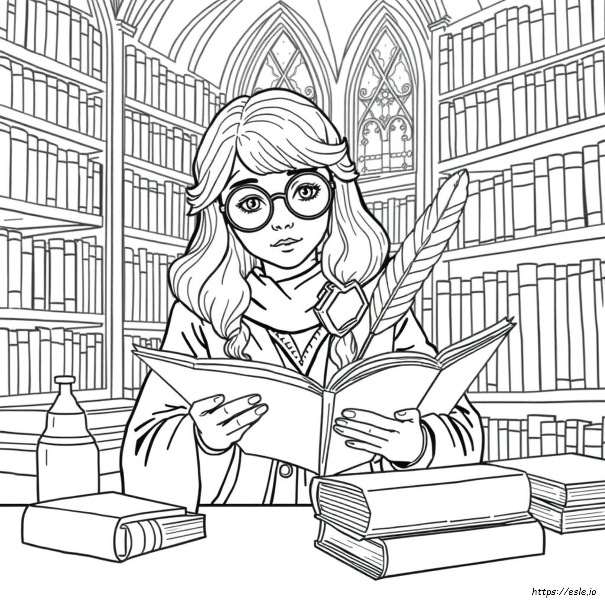 Granger Coloring Hermione Realistic Harry Potter Coloring Pages