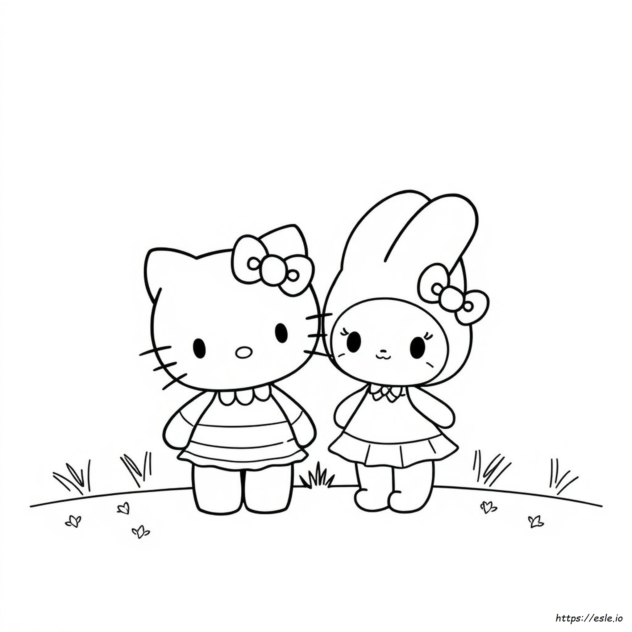 Sanrio Ausmalbilder