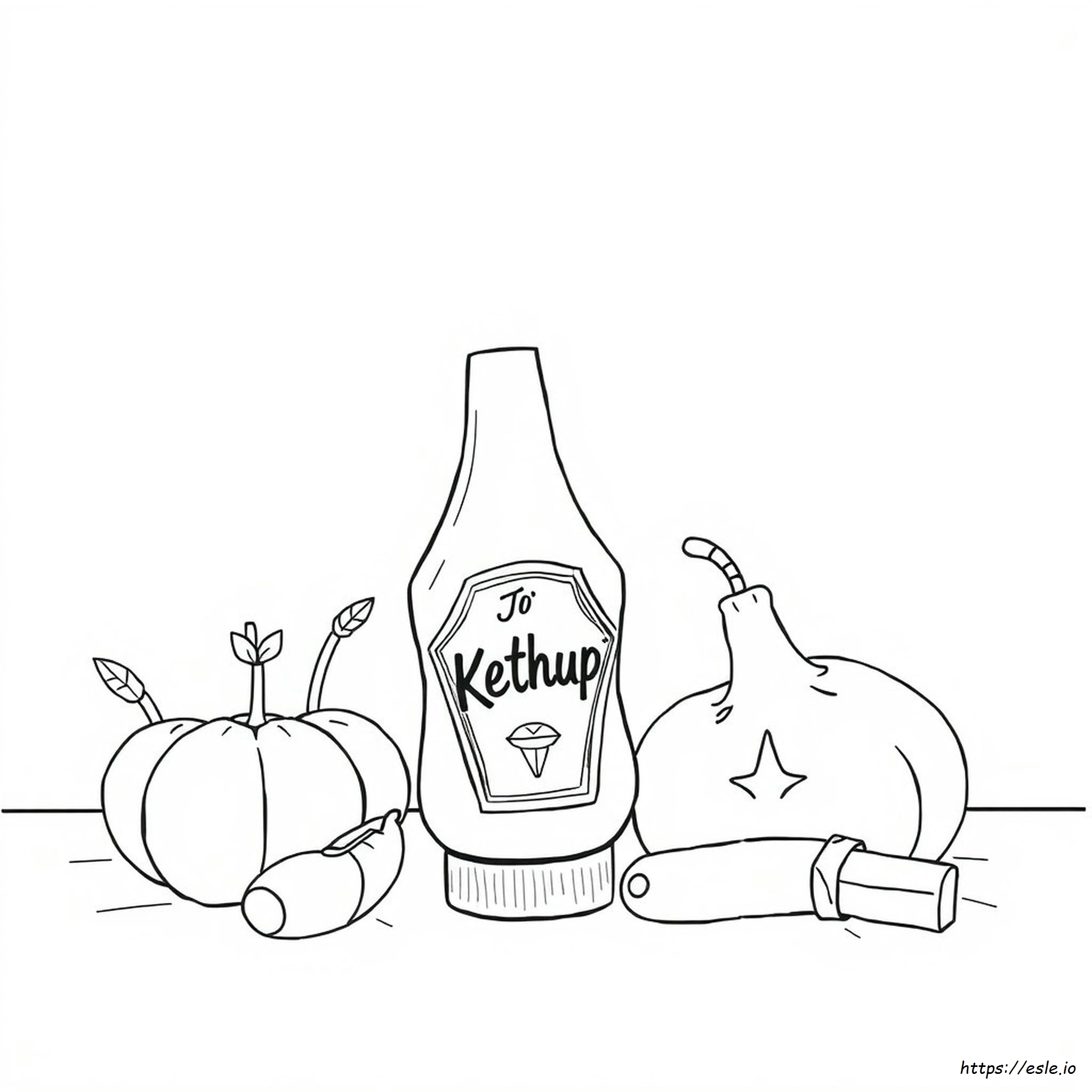 El Kétchup Tiene Colorante Alimentario