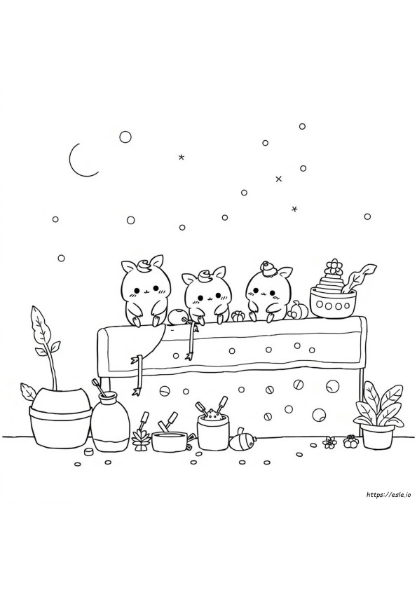 Summiko Gurashi Coloring Pages