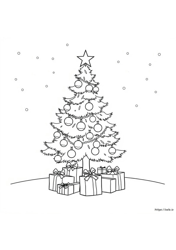 Noche Buena Disegno Da Colorare