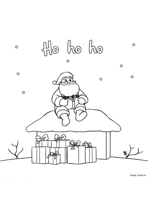 Ho Ho Ho Kolorowanka