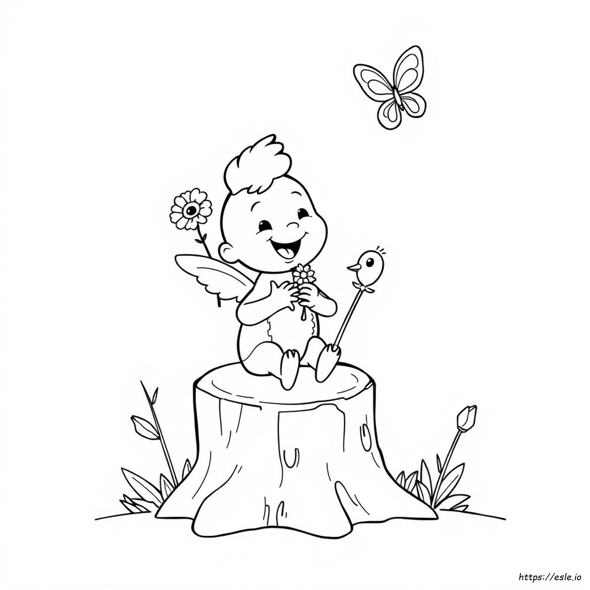 Joahping Coloring Page