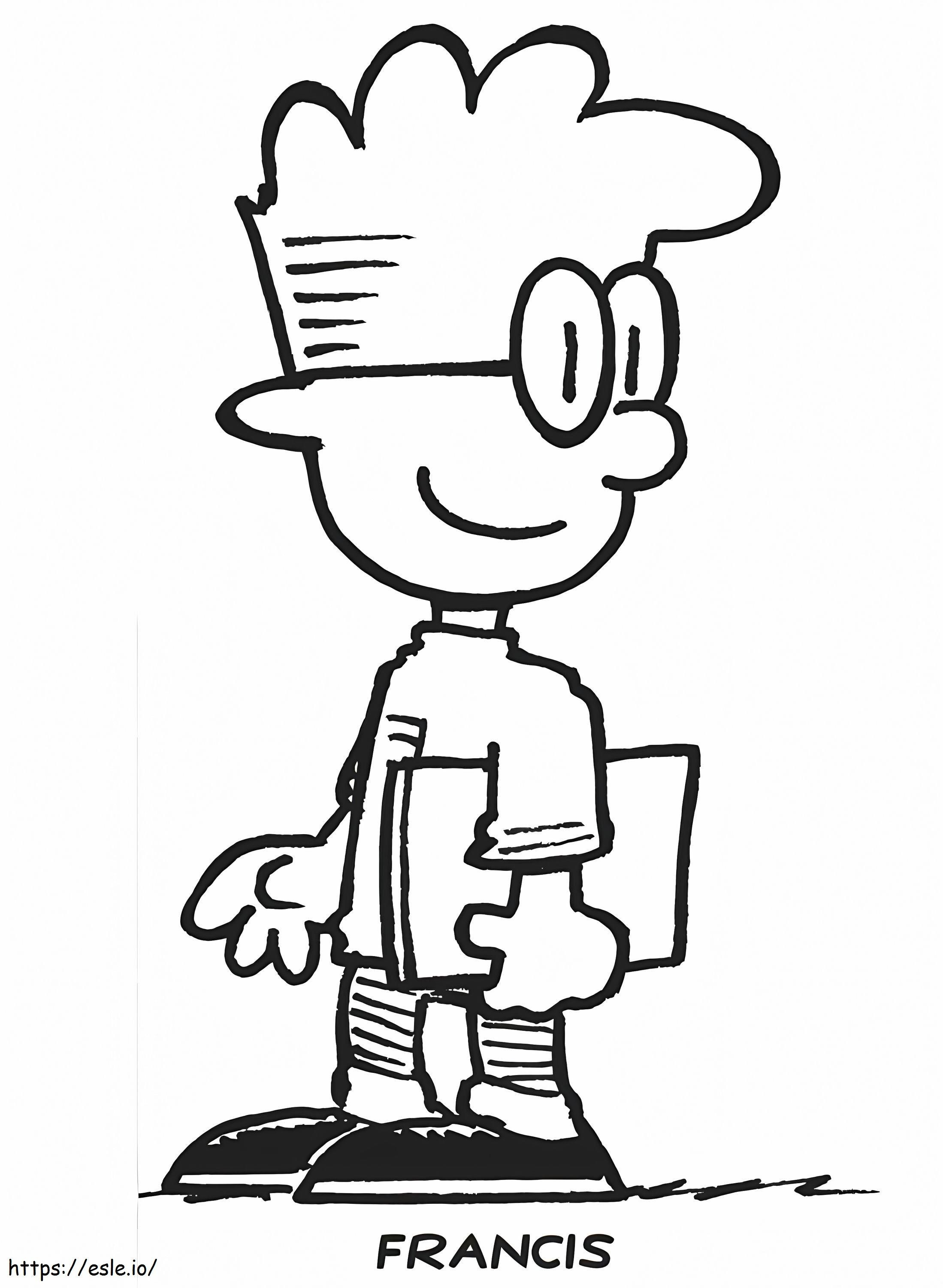 Francis In Big Nate coloring page